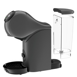 Еспресо машина Krups KP243B10 NDG GENIO S ANTHRACITE, 1500W, 15 bar, 0.8 л, Работа с NESCAFÉ® Dolce Gusto® капсули, LED, XL функция, Сив/антрацит