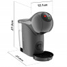 Еспресо машина Krups KP243B10 NDG GENIO S ANTHRACITE, 1500W, 15 bar, 0.8 л, Работа с NESCAFÉ® Dolce Gusto® капсули, LED, XL функция, Сив/антрацит