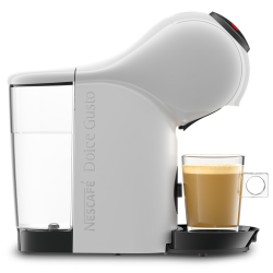 Еспресо машина Krups KP243110 NDG GENIO S WHITE, 1500W, 15 bar, 0.8 л, Работа с NESCAFÉ® Dolce Gusto® капсули, LED, XL функция, Бял