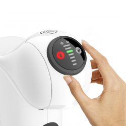 Еспресо машина Krups KP243110 NDG GENIO S WHITE, 1500W, 15 bar, 0.8 л, Работа с NESCAFÉ® Dolce Gusto® капсули, LED, XL функция, Бял