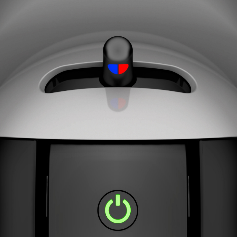 Еспресо машина Krups KP123B10 NDG MINI ME, 1500W, 15 bar, 0.8 л, Работа с NESCAFÉ® Dolce Gusto® капсули, XL функция, ECO, Сив