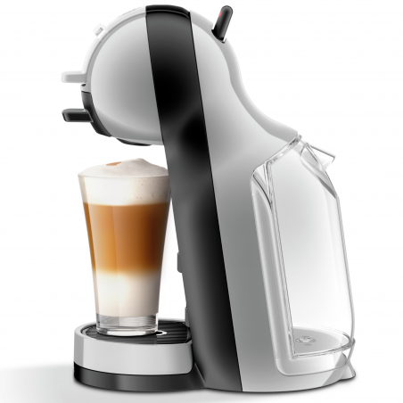 Еспресо машина Krups KP123B10 NDG MINI ME, 1500W, 15 bar, 0.8 л, Работа с NESCAFÉ® Dolce Gusto® капсули, XL функция, ECO, Сив