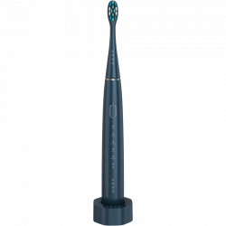 Електрическа звукова четка за зъби AENO ADB0010N, 5W, DuPont™, Таймер, 5 режима, 90 дни с едно зареждане, Син