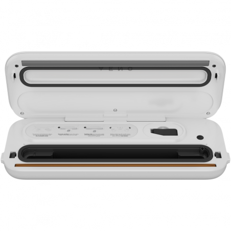 Уред за вакуумиране на храна AENO AVS0004W, 70 kPa, 4 режима, Ширина на плик до 30 см, Автоматична функция, Stop, LED, Бял