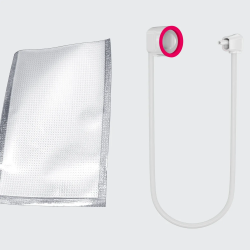 Уред за вакуумиране на храна AENO AVS0004W, 70 kPa, 4 режима, Ширина на плик до 30 см, Автоматична функция, Stop, LED, Бял