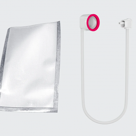 Уред за вакуумиране на храна AENO AVS0004W, 70 kPa, 4 режима, Ширина на плик до 30 см, Автоматична функция, Stop, LED, Бял