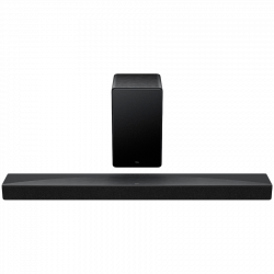 Саундбар TCL Q65HE, 580W, 123.5 см, Dolby Atmos & DTS-X Q Series Range, Wi-Fi, LED, Безжичен, Черен
