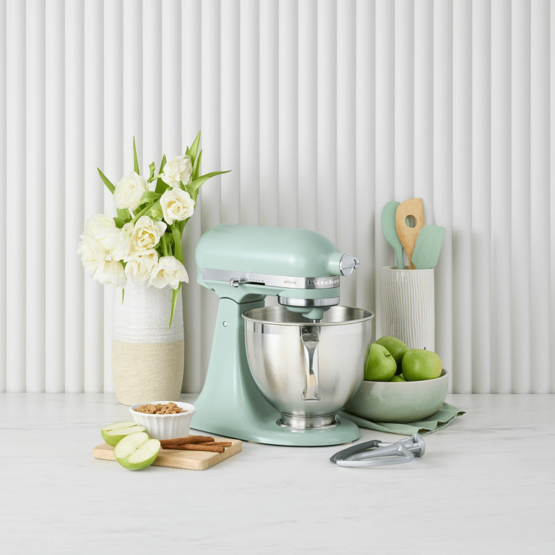 Планетарен миксер KitchenAid Artisan Spearmint Color of the year 2026 5KSM195PSESD, 300W, 4.7 л, ти, Мента