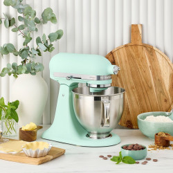 Планетарен миксер KitchenAid Artisan Spearmint Color of the year 2026 5KSM195PSESD, 300W, 4.7 л, ти, Мента