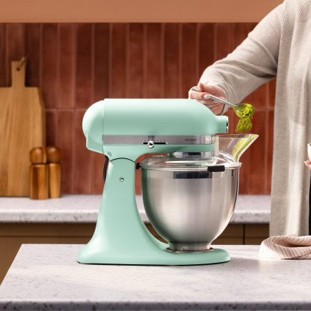 Планетарен миксер KitchenAid Artisan Spearmint Color of the year 2026 5KSM195PSESD, 300W, 4.7 л, ти, Мента