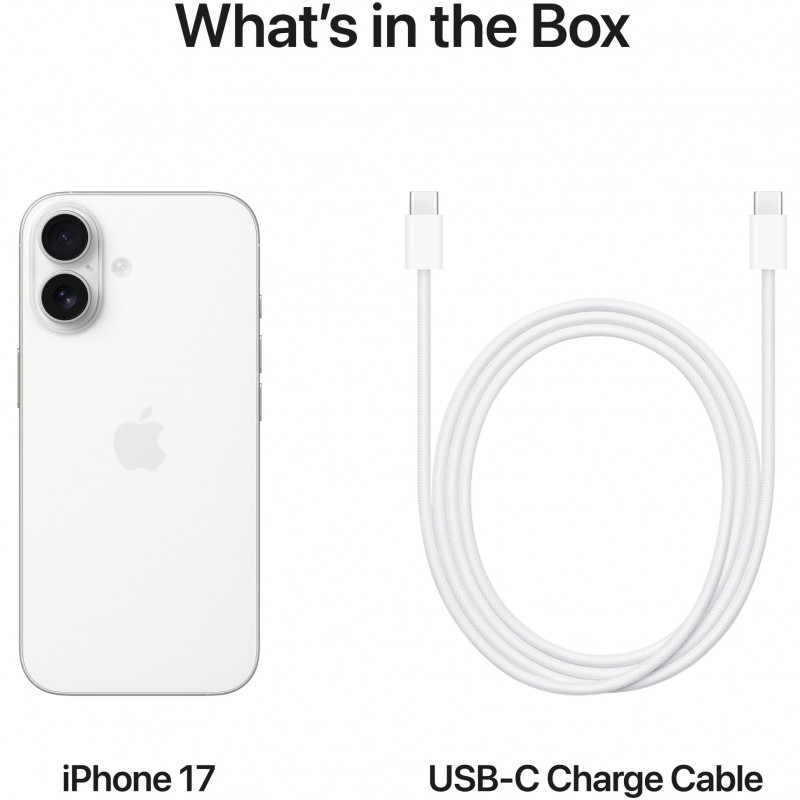 Смартфон Apple iPhone 17, 256 GB, 5G, White