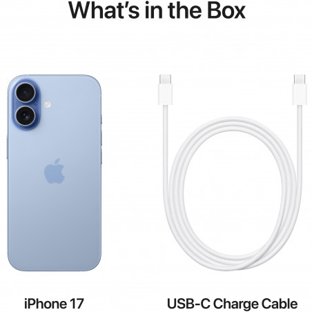 Смартфон Apple iPhone 17, 256 GB, 5G, Mist Blue