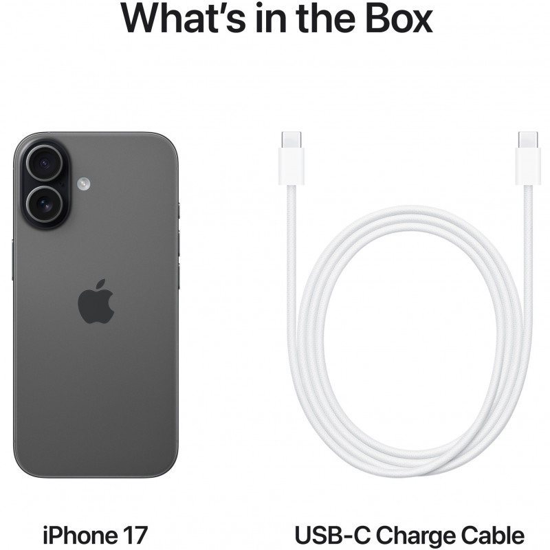 Смартфон Apple iPhone 17, 512 GB, 5G, Black