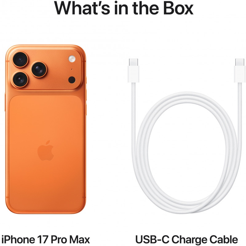 Смартфон Apple iPhone 17 Pro, 256 GB, 5G, Cosmic Orange