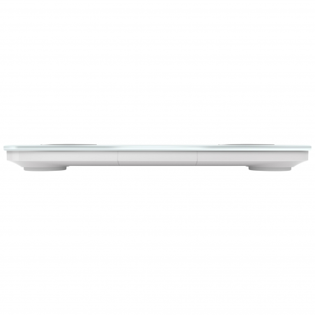 Дигитален Smart Кантар Xiaomi Body Composition Scale S400, До 150 кг, Bluetooth, Измерване на пулс, Режим бебе, Бял/сив