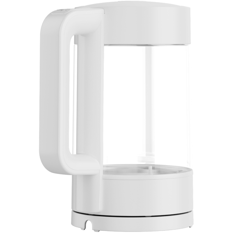 Електрическа кана за вода AENO AEK0005, 2200W, 1.7 л, 40-100°C, 360° основа, STRIX, LED дисплей, Филтър, Бял