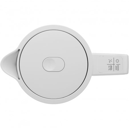 Електрическа кана за вода AENO AEK0005, 2200W, 1.7 л, 40-100°C, 360° основа, STRIX, LED дисплей, Филтър, Бял