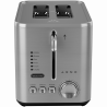 Тостер за хляб AENO ATS0003, 950W, 6 вида хляб, 7 нива на изпичане, Подгряване, Размразяване, LED, Инокс