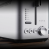 Тостер за хляб AENO ATS0003, 950W, 6 вида хляб, 7 нива на изпичане, Подгряване, Размразяване, LED, Инокс