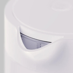 Електрическа кана за вода AENO AEK0005, 2200W, 1.7 л, 40-100°C, 360° основа, STRIX, LED дисплей, Филтър, Бял