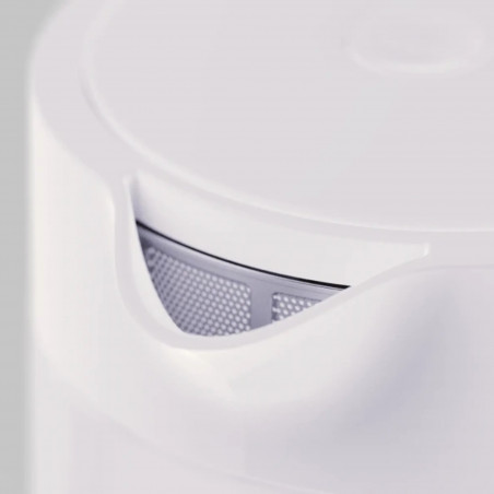 Електрическа кана за вода AENO AEK0005, 2200W, 1.7 л, 40-100°C, 360° основа, STRIX, LED дисплей, Филтър, Бял