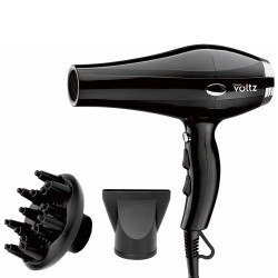 Сешоар с дифузер Oliver Voltz OV51100TD, 2000W, 3 степени на темп, 2 скорости, Черен