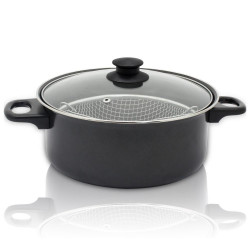 Тенджерa с кошница за...