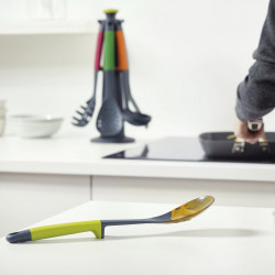 Комплект прибори за готвене Joseph Joseph 10118 Elevate™, 7 части, 200°C, Без BPA, Стойка, Многоцветен