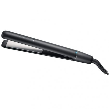 Преса за коса Remington Ceramic Glide 230 S3700, Керамично покритие от титан и турмалин, 150-230°C, 8 темп, LED, Черен