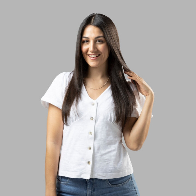 Преса за коса Remington Botanicals S5860, 150-230°C, 10 темп, BotaniCare, Advanced Ceramic, Плочи с екстрат от микробалсами, Зелен