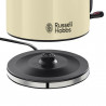 Електрическа кана Russell Hobbs Colours Plus Classic Cream 20415‑70, 2400W, 1.7 л, Бързо завиране, Скрит нагревател, 360° основа, Индикатор, Кремав