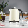 Електрическа кана Russell Hobbs Colours Plus Classic Cream 20415‑70, 2400W, 1.7 л, Бързо завиране, Скрит нагревател, 360° основа, Индикатор, Кремав
