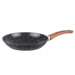 Тиган Oliver Voltz OV54319C24, 24х5 см, Мраморно покритие, Индукция, Черен меланж