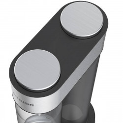 Машина за сода Philips GoZero ADD4902BK/10, 1 л, Регулиране на газировката, Предпазен клапан, Стоманен корпус, Ръчна, Черен