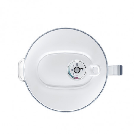 Кана за филтриране на вода Aquaphor Glass 120021, 2.5 л, Стъкло, Брояч, Филтър с магнезий, Бял