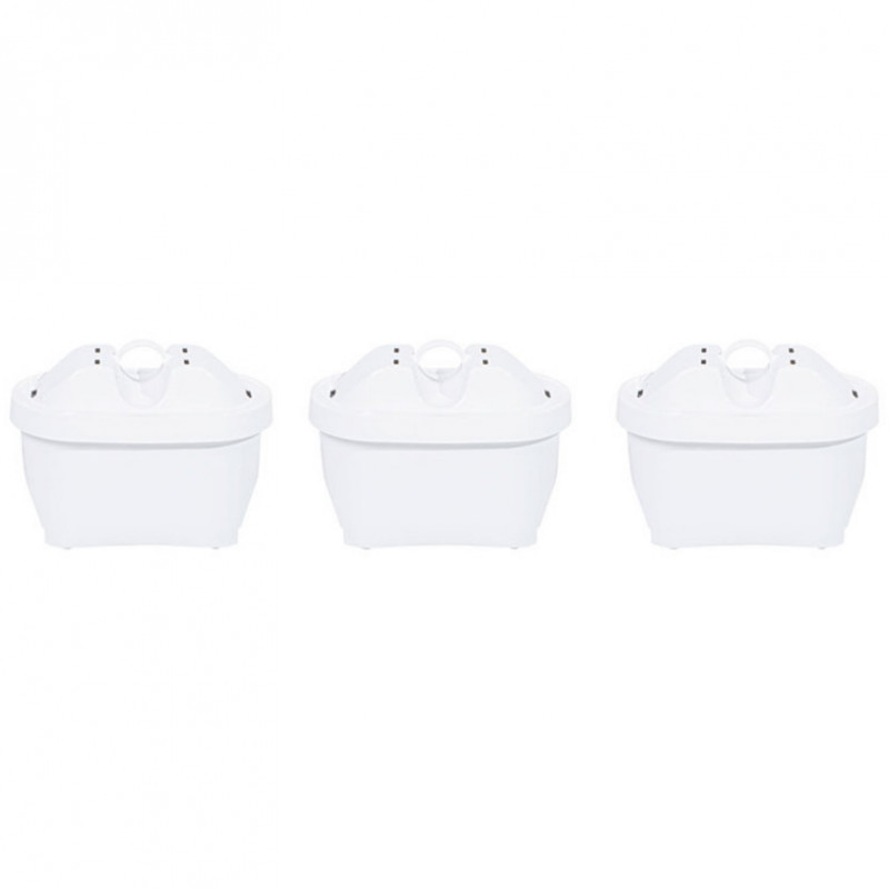 Комплект 3 бр филтри за вода Aquaphor MAXFOR+ Mg 220006, 200 л, Бял