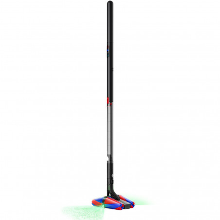 Вертикална прахосмукачка Dyson PencilVac Fluffycones 492689-01, 55 AW, 30 мин, 80 мл, 140000 Hyperdymium™, Ултратънък дизайн, LED осветление, Черен