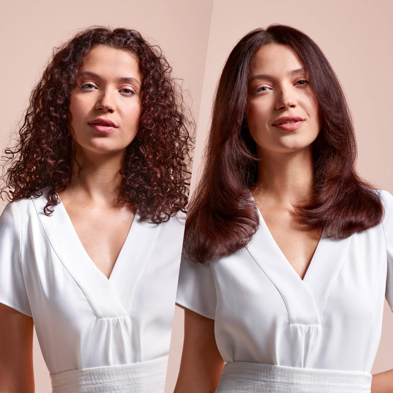 Преса за коса Dyson HT01 Airstrait RdVe/Gd 596931-01, 1600W, Маx 140C, Йонизация, 6 нива на темп, Щадяща косата, Медно покритие, LCD дисплей, Червено кадифе/златист