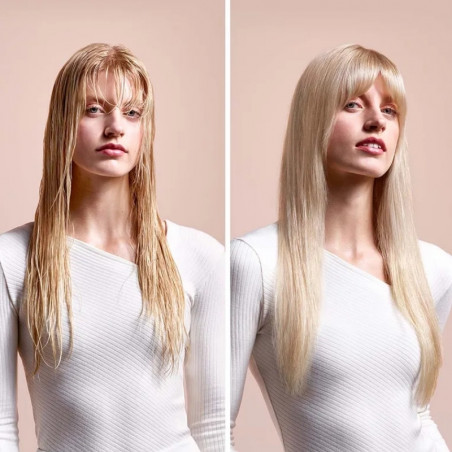 Преса за коса Dyson HT01 Airstrait RdVe/Gd 596931-01, 1600W, Маx 140C, Йонизация, 6 нива на темп, Щадяща косата, Медно покритие, LCD дисплей, Червено кадифе/златист