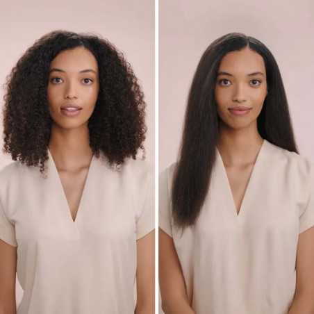 Преса за коса Dyson HT01 Airstrait RdVe/Gd 596931-01, 1600W, Маx 140C, Йонизация, 6 нива на темп, Щадяща косата, Медно покритие, LCD дисплей, Червено кадифе/златист