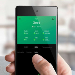 Пречиствател за въздух Dyson Purifier Big+Quiet Formaldehyde BP02 304511-01, 50W, 100 м2, 90 l/s, 10 скорости, 2 въздушни потока, LCD дисплей, Тиха работа, Бял/сребрист