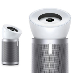 Пречиствател за въздух Dyson Purifier Big+Quiet Formaldehyde BP02 304511-01, 50W, 100 м2, 90 l/s, 10 скорости, 2 въздушни потока, LCD дисплей, Тиха работа, Бял/сребрист