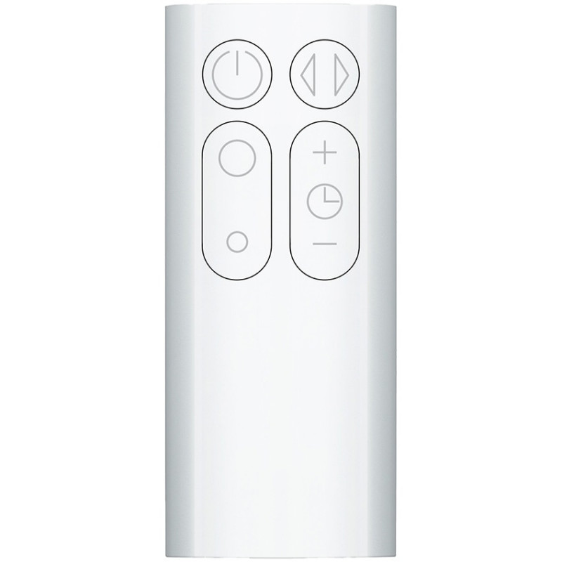 Въздушен охладител Dyson Cool™ AM07 300912-01, 56W, 500 l/s, 10 скорости, Air Multiplier™, Осцилация 70°, Таймер, Бял/сребрист