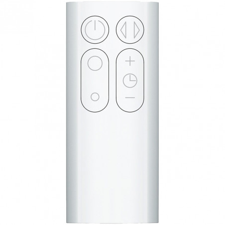 Въздушен охладител Dyson Cool™ AM07 300912-01, 56W, 500 l/s, 10 скорости, Air Multiplier™, Осцилация 70°, Таймер, Бял/сребрист