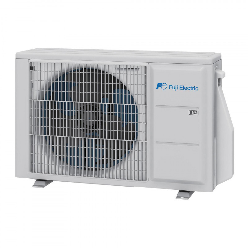 Хиперинверторен климатик Fuji Electric KG RSG-12KGTE / ROG-12KGCA, 12000 BTU, 28 м2, А+++, Тиха работа, Сензор човешка активност, Хибриден топлообменник, Бял