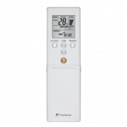 Хиперинверторен климатик Fuji Electric KG RSG-12KGTE / ROG-12KGCA, 12000 BTU, 28 м2, А+++, Тиха работа, Сензор човешка активност, Хибриден топлообменник, Бял