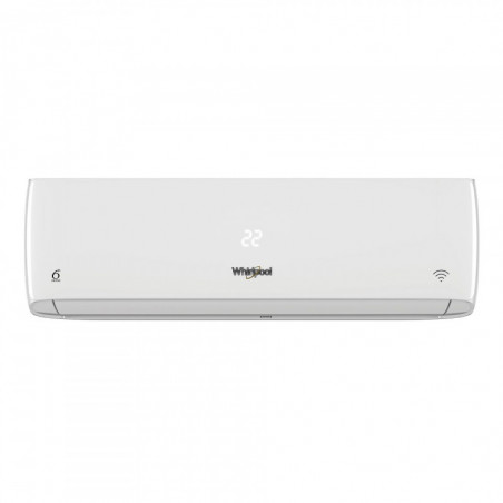 Климатик Whirlpool SPICR309WF, 9000 BTU, 25 м2, А++, Wi-Fi, 6TH SENSE, HEPA, Бял