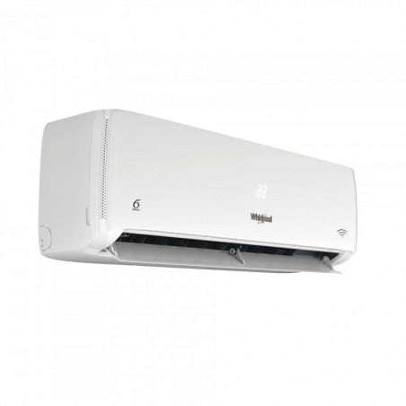 Климатик Whirlpool SPICR309WF, 9000 BTU, 25 м2, А++, Wi-Fi, 6TH SENSE, HEPA, Бял