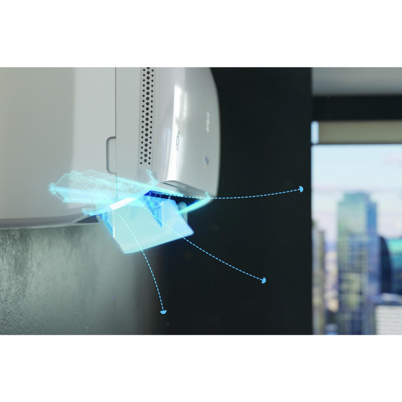 Климатик Whirlpool SPICR309WF, 9000 BTU, 25 м2, А++, Wi-Fi, 6TH SENSE, HEPA, Бял