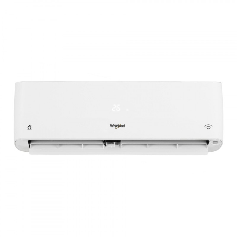 Инверторен климатик Whirlpool SPICR312A3WF, 12000 BTU, 35 м2, А+++, Wi-Fi, 6TH SENSE, HEPA, Бял